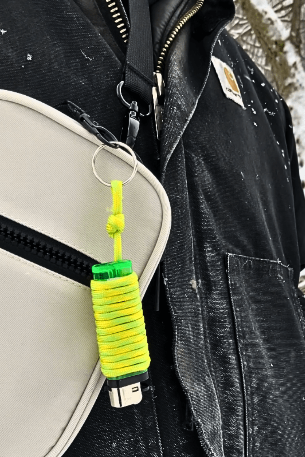 Paracord Lighter Wrap Keychain | Tutorial