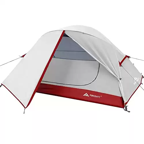 Forceatt Camping Tent 2/3 Person, Backpacking Tent Waterproof Windproof, Instant Tent with Rain Fly for Camping Hiking
