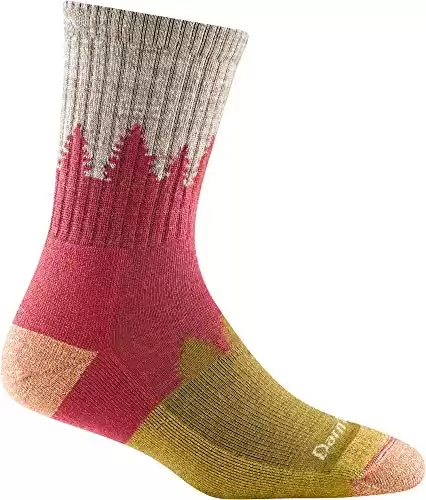 DARN TOUGH (Style 1971) Women's Treeline Hike/Trek Sock - Cranberry, Medium