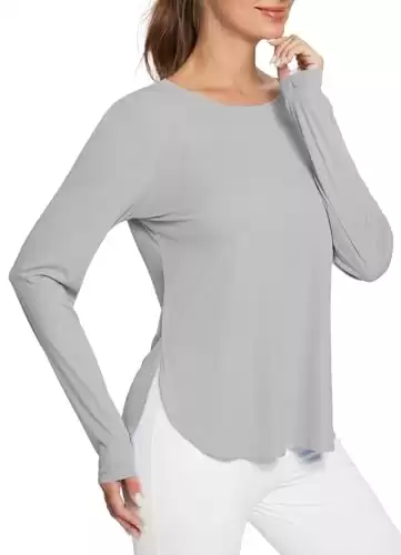 BALEAF Women's Sun Shirts UPF 50+ Long Sleeve Hiking Top